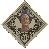 Fantasy Feynman Stamp
