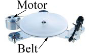 Motor and Belt