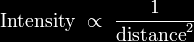 INtensity equation