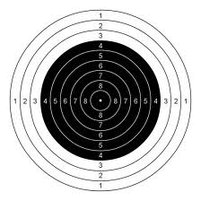 Air Rifle Target