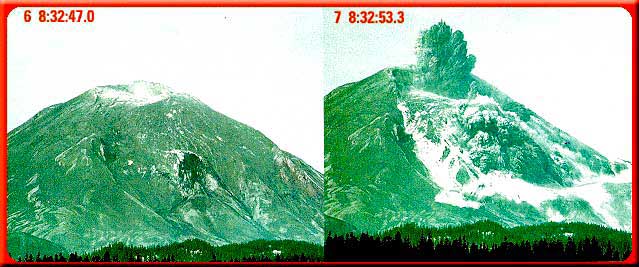Mt. St. Helens eruption 1