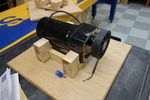 Supports for DC motor