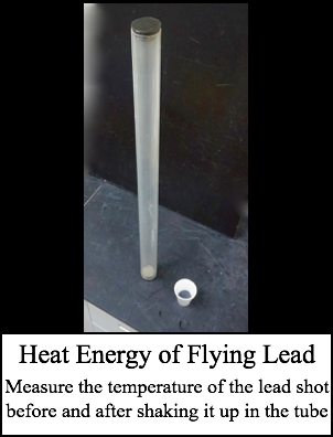 Heat Energy of Flying Lead