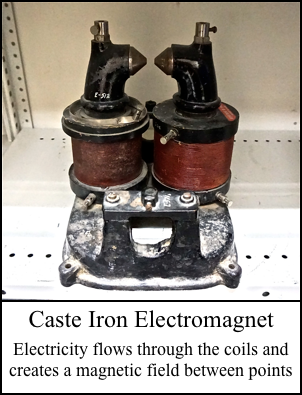 Caste Iron Electromagnet