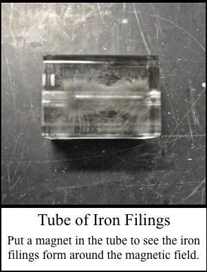 Tube of Iron Filings