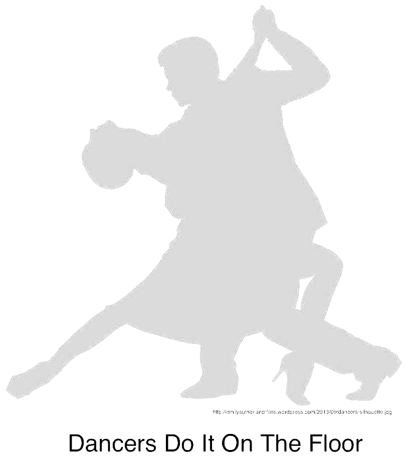 Ballroom Dancers do it on the floor
