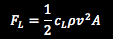 Lift equation