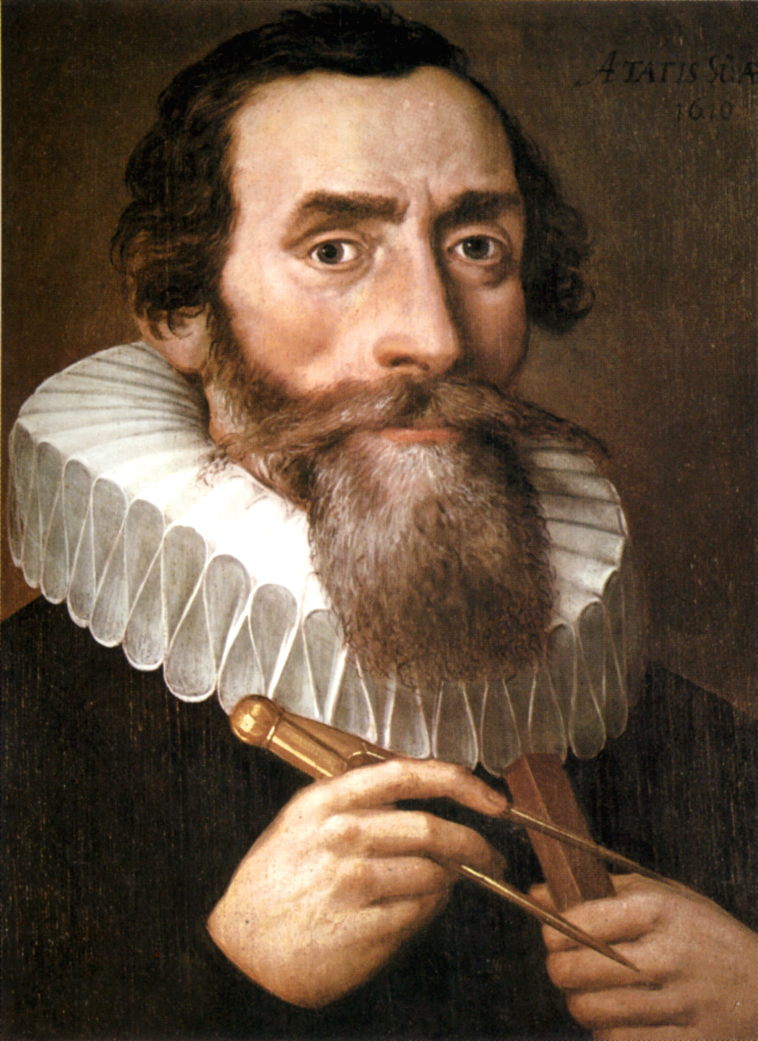Original Oil Painting of Johannes Kepler