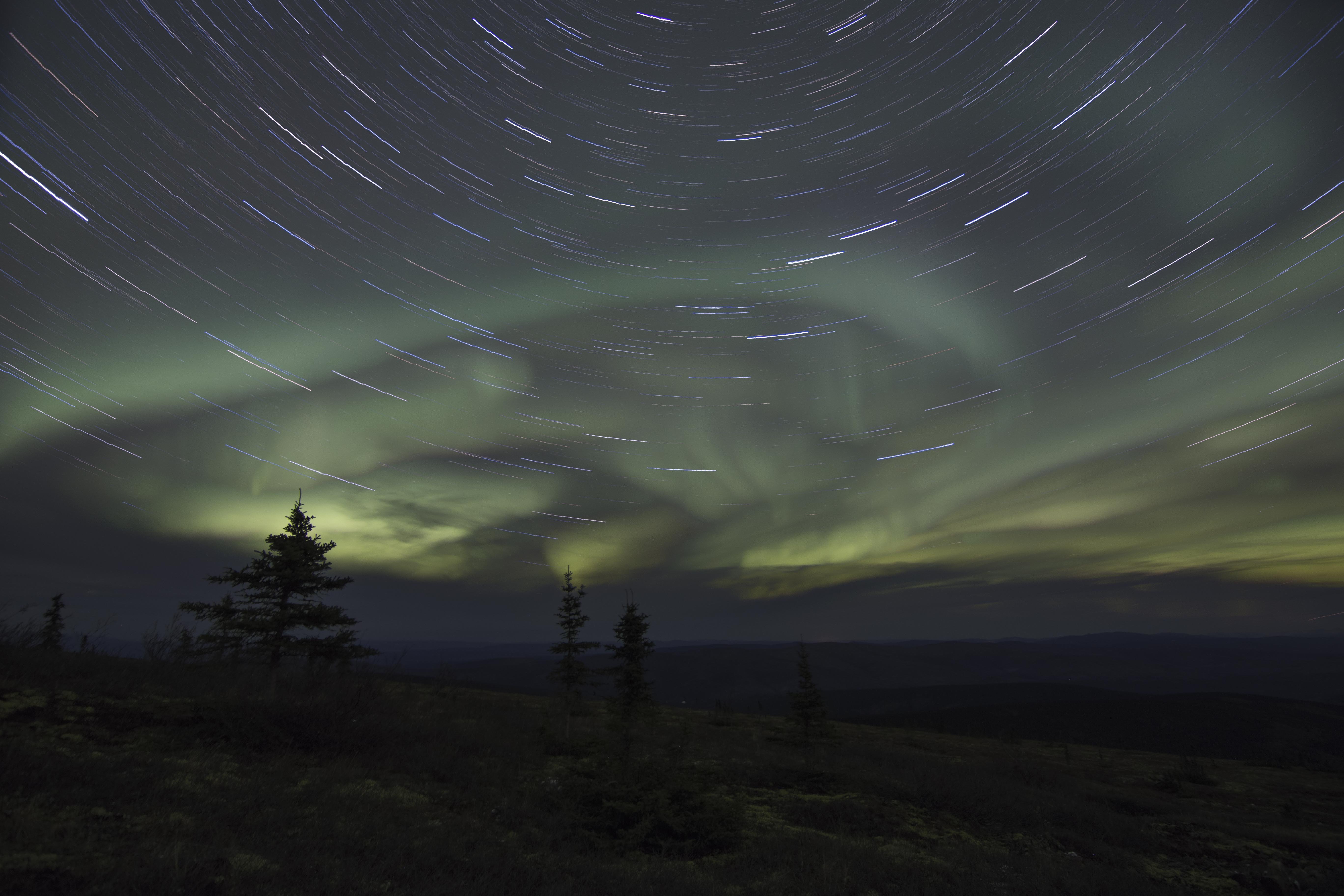 Aurora Startrail
                  Image