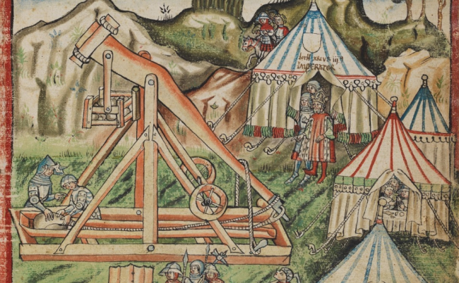 medival
                      artwork trebuchet image