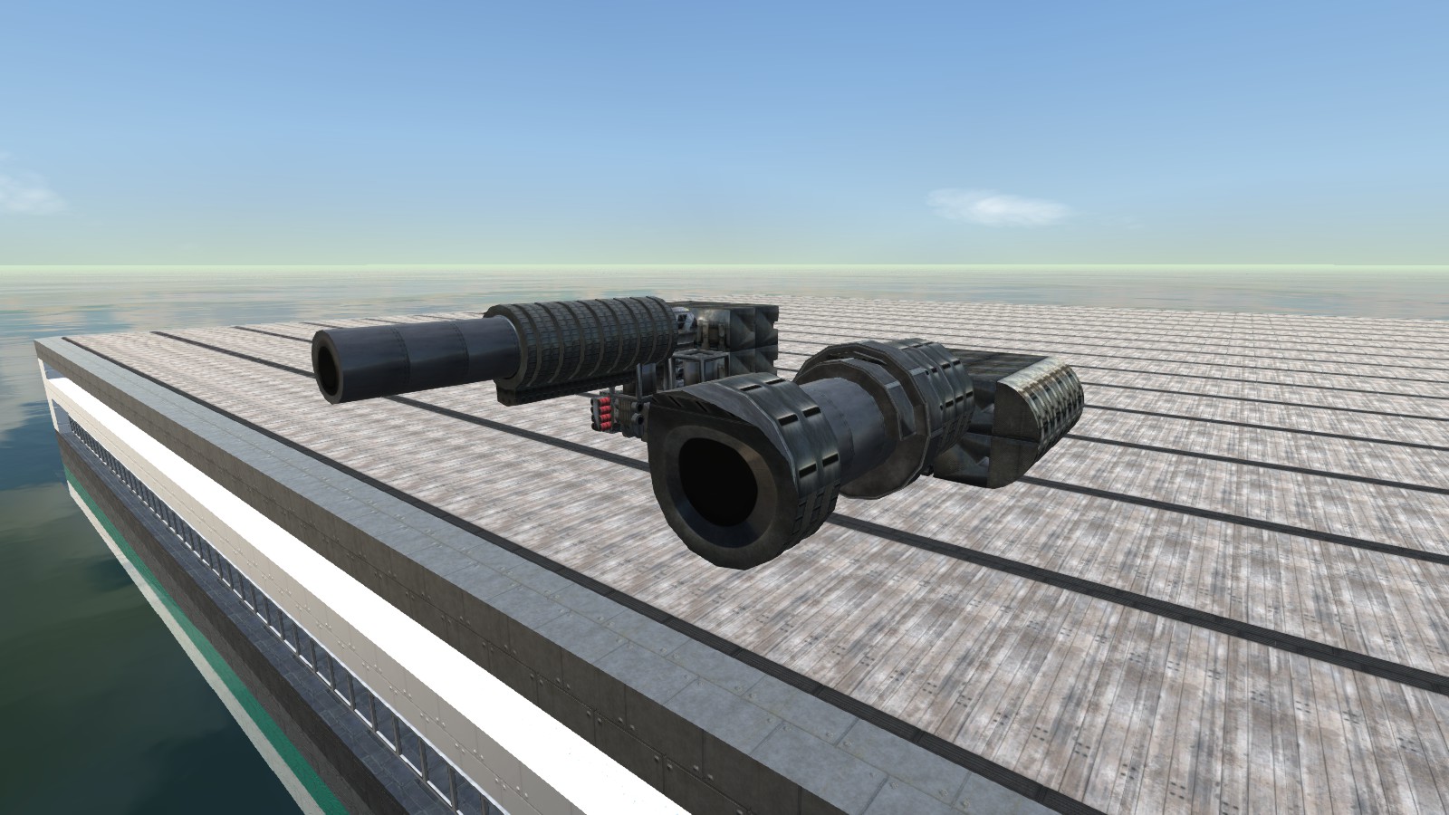 Components of a Cram Cannon.