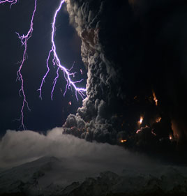 Volcanic
                Lightning