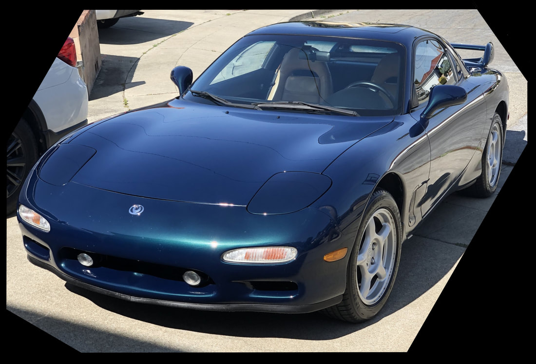1995 Mazda RX-7 Montego Blue
