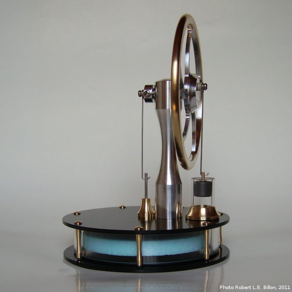Picture of modle stirling
                  engine