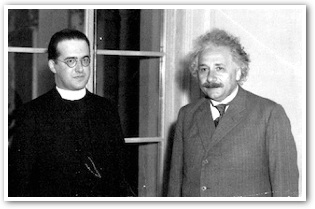 Georges Lemaitre and Albert Einstein