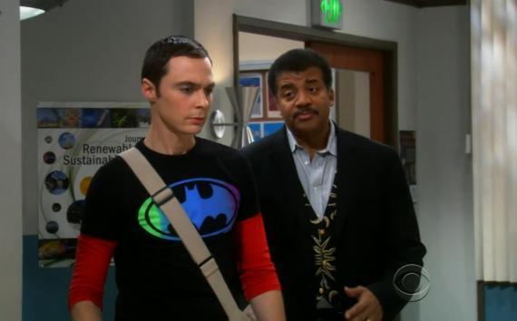 Neil
                            deGrasse Tyson on The Big Bang Theory TV
                            Show