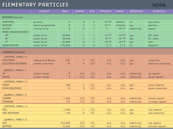 Elementary Particles