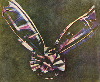 Image of the first color photo
