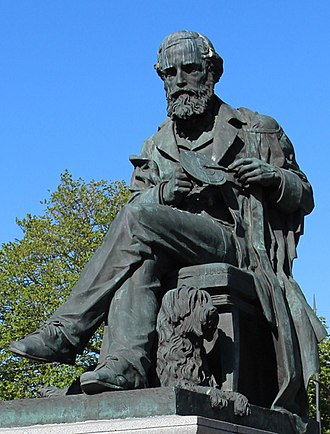 Statue of James
                      Maxwell