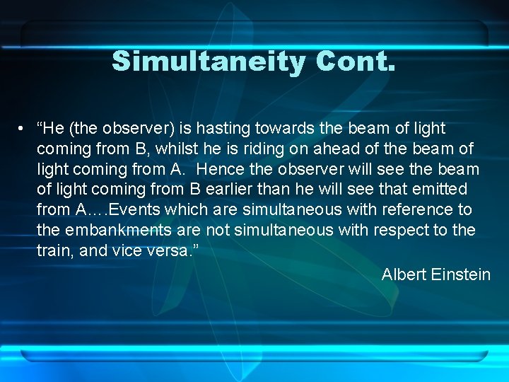 Albert Einstein Quote