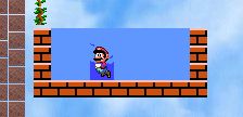 Mario swimming, animation only