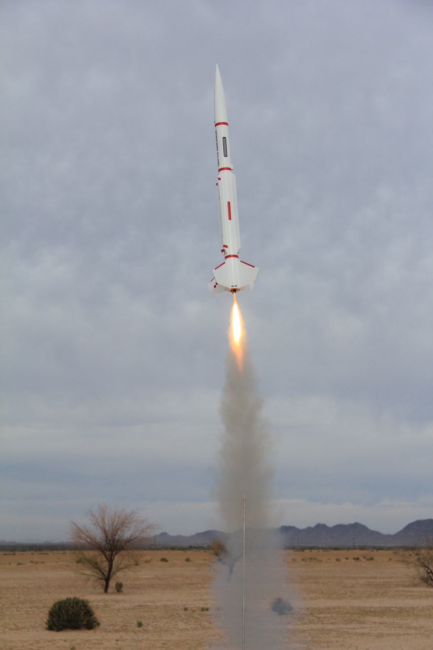 Model Rocket Launching