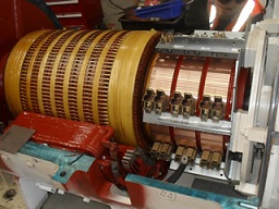Rebuilding a mining motor